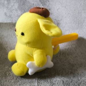 85%NEW SANRIO 1997 PomPomPurin 布甸狗 公仔 鎚仔  錘仔