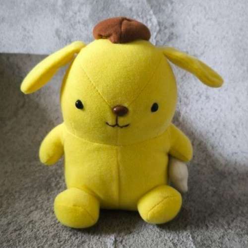 85%NEW SANRIO 1997 PomPomPurin 布甸狗 公仔 鎚仔  錘仔