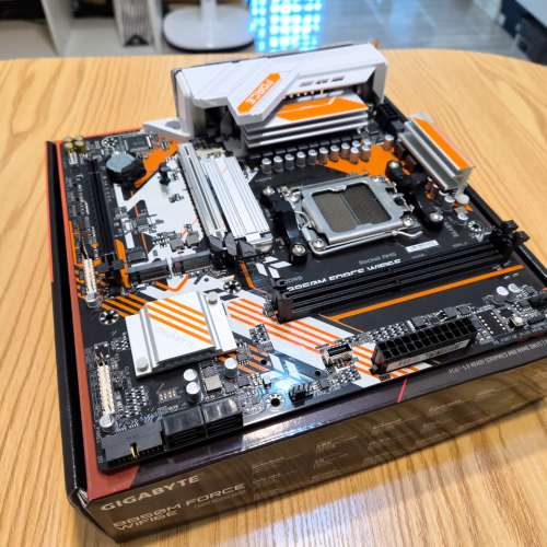 (極新港行有保) Gigabyte B850M Force MATX 底板 DDR5 Motherboard AM5主機板 NOT ...