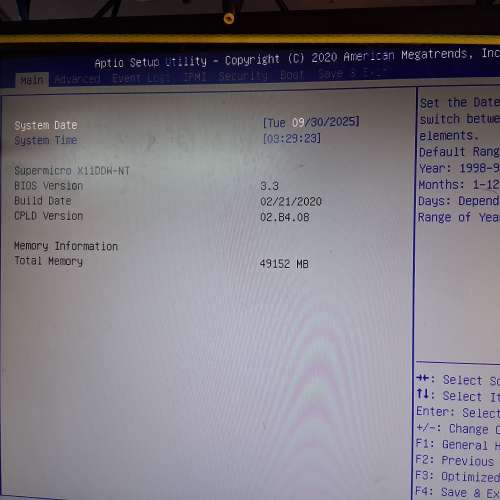 SUPER X11DDW-NT server 底板/XEON GOLD 6154*2 36核心72線 /8GB*6