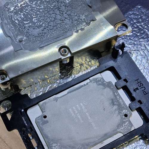 XEON GOLD 6154*2個36核心72線連散熱器兩個/SUPER X11DDW-NT server 底板/8GB*6