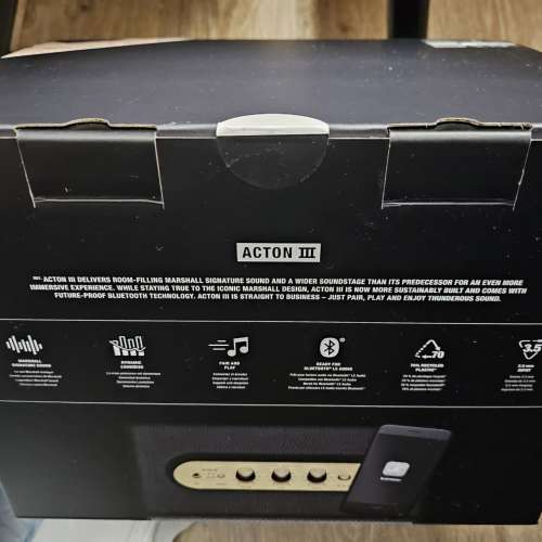 Marshall Acton III Bluetooth Speaker 家用藍牙喇叭