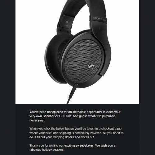Sennheiser HD 550 Open-back Headphones