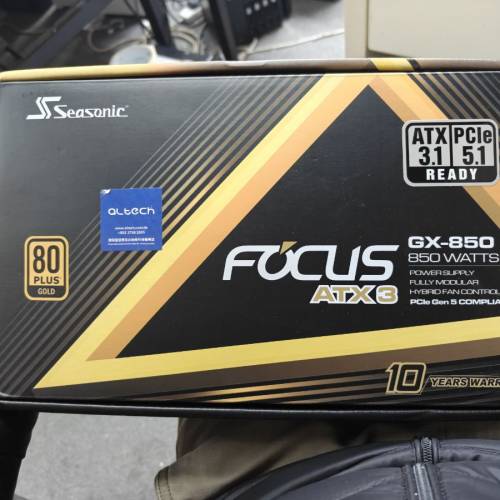 Seasonic FOCUS ATX3 GX850 80 Plus Gold Fully Modular PSU 近全新