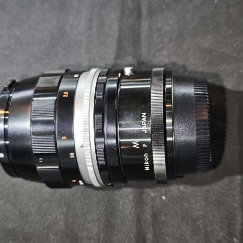 Nikon 尼康 55/3.5 AUTO 改 AI Micro Nikkor 微距 55mm 55 MF 鏡片通透冇花冇霉 功...