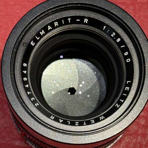 Leica Elmarit-R 90mm f2.8 3cam lens with adapter to Canon EOS