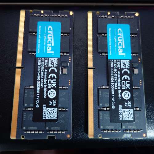 crucial DDR5 32gbx2