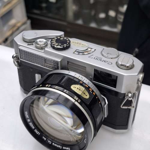 CANON 7 + CANON 50MM 0.95 全正常 有測光 玻璃靚