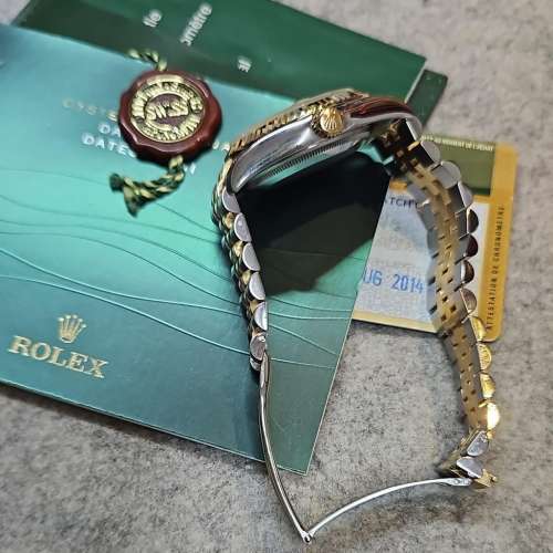 Rolex 116233,金鋼石面,行貨(2014),96%新.