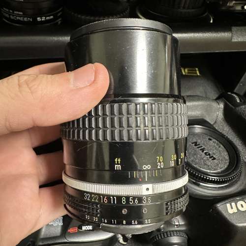 Nikon ais 200mm f4 & ai 135mm f3.5