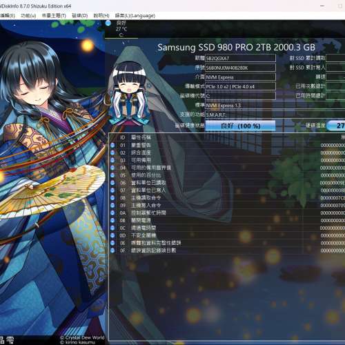 Samsung 980pro 2T SSD