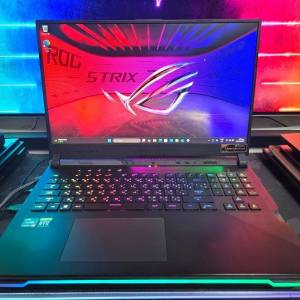🅰️RTX3080 Asus ROG Strix Scar 17 G743QS 300Hz Mon 💽R9-5900HX 16GB Ram 1TB ssd