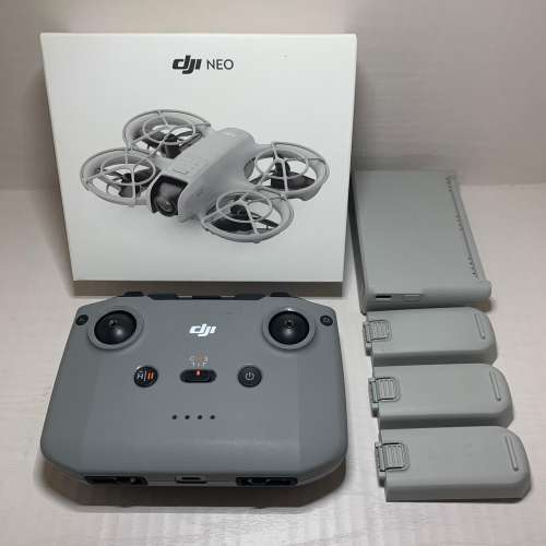 [觀塘實體店] 二手 DJI Neo Fly More Combo (主機全新未開封激活) 行貨保養到26年3...