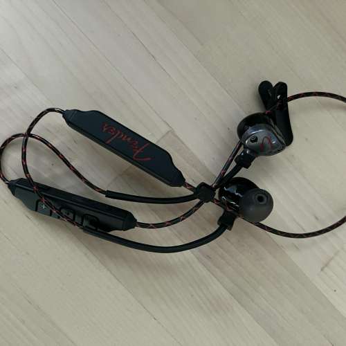 Fender PureSonic Wired Earbuds Black 藍牙耳機, 冇單冇盒 清屋放售, HK$150.00
