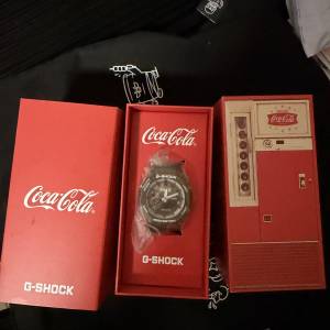 CASIO G-SHOCK GA-2100 可口可樂聯名 GA-2100CC-3A 錶