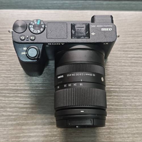 Sony a6500 + sigma 18-50 f2.8 e mount
