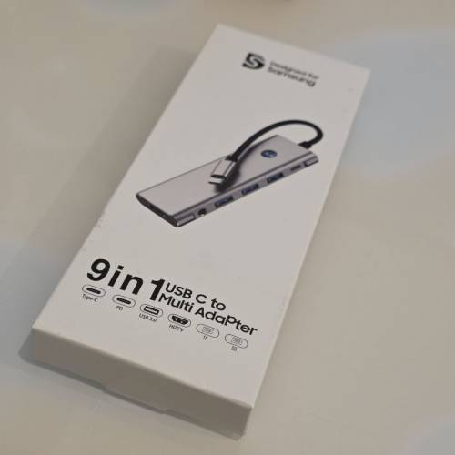 Samsung監牙滑鼠連9合1Type-C集線器