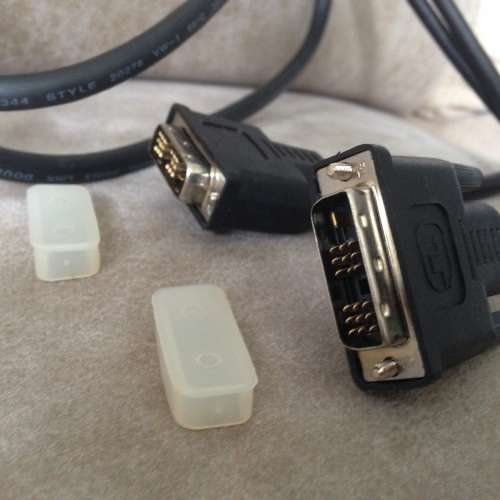🖥 DVI Cable 2m Black NEW 全新 視頻 線 2米 💻