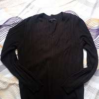 90%新New Giordano Knit Sweater Jumper Black黑色冷衫
