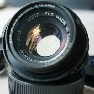 Leica Summicron M 35mm f/2 七枚玉 pre-ASPH pre-A V4 鏡頭