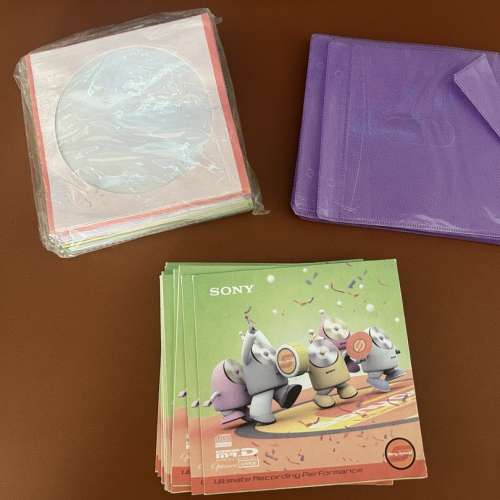 多款未開封空白光碟 CD-R DVD+R CD-RW 送cd套