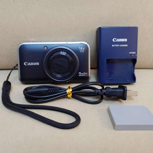Canon PowerShot SX210 IS 新淨佳能CCD相機 數碼相機 28-392mm廣角小長焦 旅行相機 ...