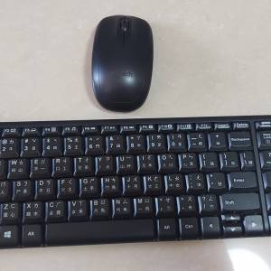 Logitech MK220 無線鍵盤滑鼠組合 清屋發現 冇咗USB接收, 不知好壞.