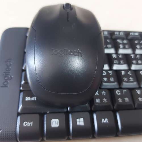 Logitech MK220 無線鍵盤滑鼠組合 清屋發現 冇咗USB接收, 不知好壞.