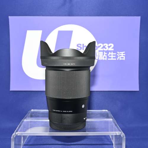 『Trade In優惠』Sigma 16mm F1.4 DC DN For Canon EF-M  F1.4大光圈 等效25mm 輕巧...