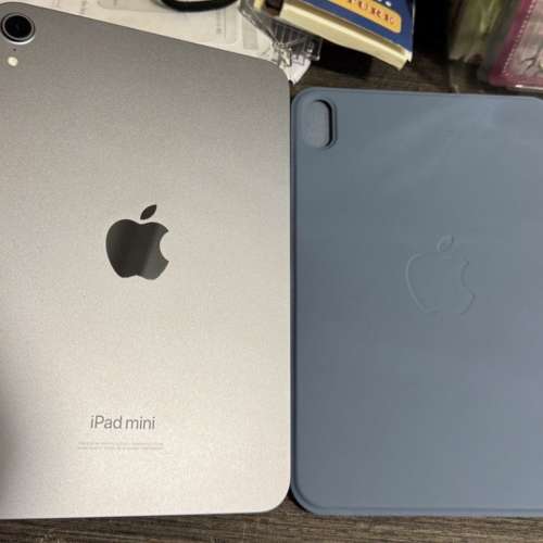 iPad mini 7 a17pro 256gb,港行極新，完美冇花，有套有貼，全套齊!