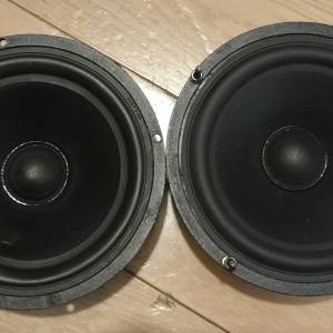 丹麥製 VIFA P17WJ-00 6.5" 8 ohm 中低音單元一對