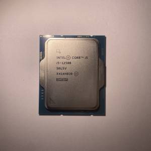 i5-12500 CPU 送散熱膏