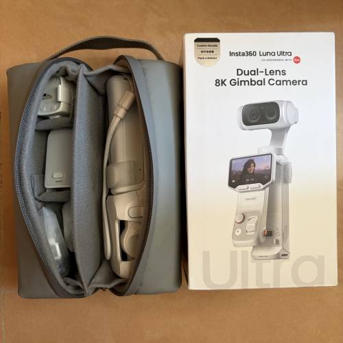 Insta360 Luna Ultra 雙鏡頭 8K 雲台相機