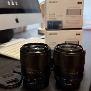 Viltrox AF 23mm 56mm f1.4 X-mount 鏡頭（fujifilm）（$700,2枝，不議價不散賣）