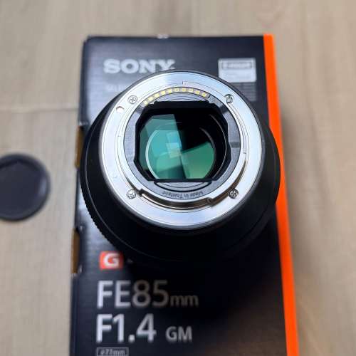 Sony FE 85mm F1.4 GM 一代（SEL85F14GM）保養良好｜連原廠遮光罩、原盒、鏡袋