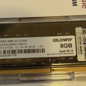 notebook DDR4 2666 SO-DIMM 8G $100