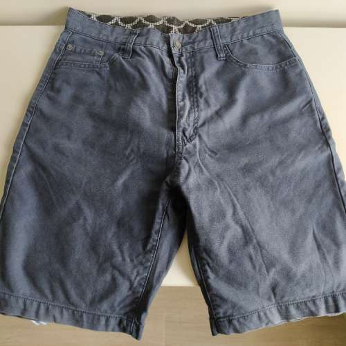 85%新Blues Heroes 扯布短褲藍色Shorts
