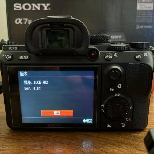 Sony Alpha A7III A7m3 A7 III A73 ILCE-7m3 無反數碼相機 快門 9xx
