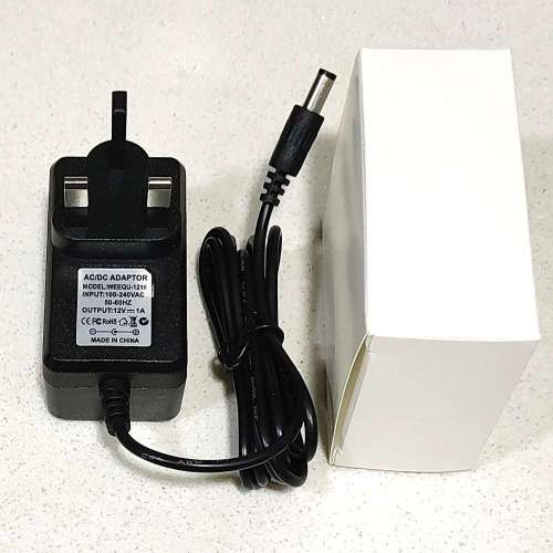 全新 AC/DC Adaptor 12V~1A 電源適配器 1.4M