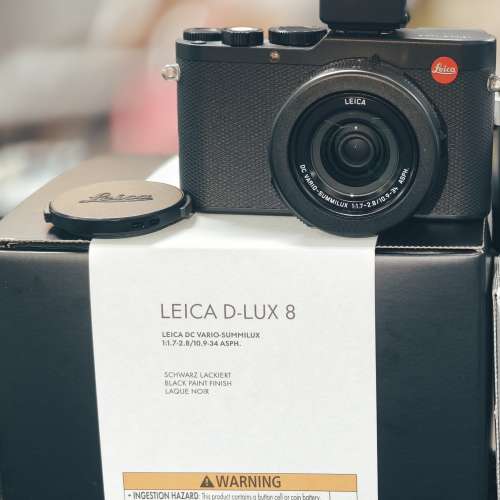 Leica D-lux 8 DLUX8 功能正常 配件齊全 3個月保養