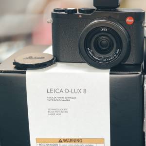 Leica D-lux 8 DLUX8 功能正常 配件齊全 3個月保養