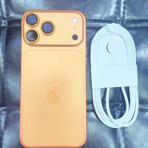 99%New iPhone 17 Pro Max 256GB 橙色 香港行貨 AppleCare+到2027年10月9日 電池95%...