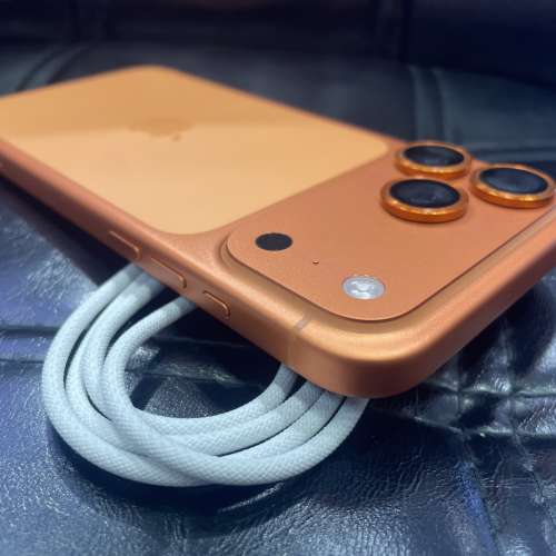 99%New iPhone 17 Pro Max 256GB 橙色 香港行貨 AppleCare+到2027年10月9日 電池95%...