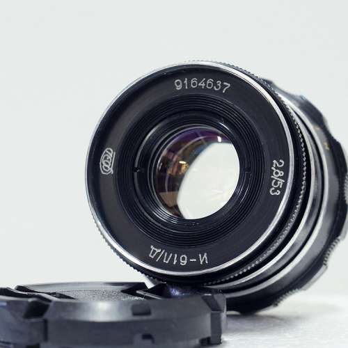 Industar 61 MC 53mm f2.8 1991年USSR (非常新淨)