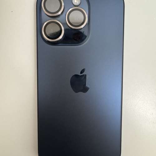 99%新 有保用Care 15 Pro 128GB iPhone 藍色 AppleCare10月尾