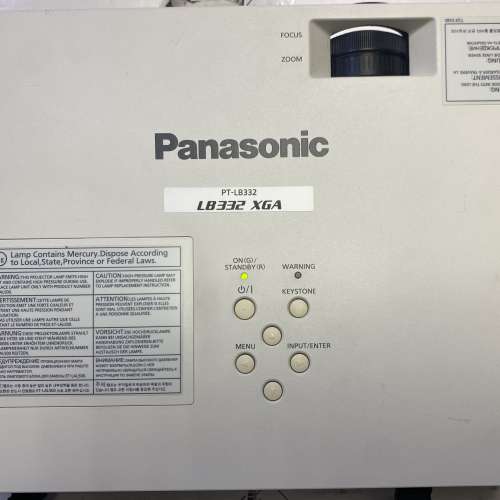 (3300流明）Panasonic PT-LB332 XGA HDMI 投影機