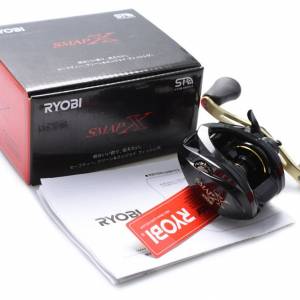 RYOBI SMAP X 水滴輪碳素機身/8+1軸承/韓國剎車墊片 左手/右手 100%NEW HK$280