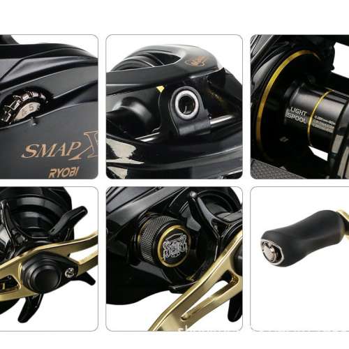 RYOBI SMAP X 水滴輪碳素機身/8+1軸承/韓國剎車墊片 左手/右手 100%NEW HK$280
