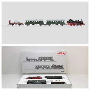 Marklin ho East German Commuter Service Train Set
