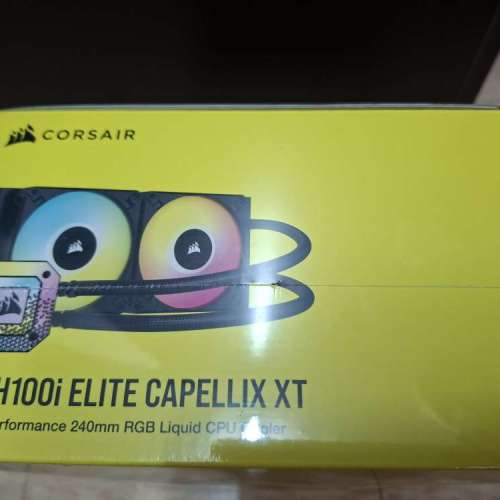 全新 Corsair HI00i ELITE CAPELLIX XT 黑色